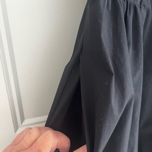 Babaton Wilfred Poplin Black Midi Dress - Picture 9 of 11